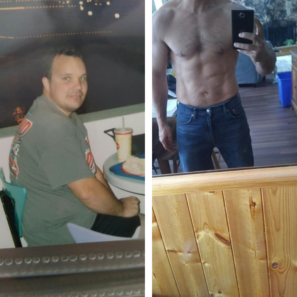 Chris Before and After Picture